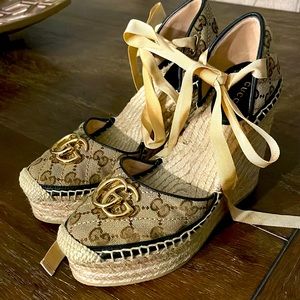 Authentic Gucci Espadrilles